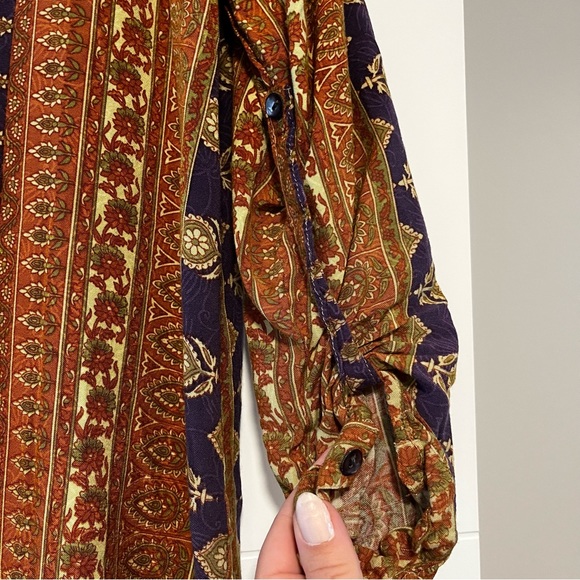 Guru For Life | Boho Button Up Shirt - Picture 7 of 14